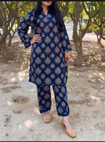 Pretty in Petals – Flower Print Outfit with a Feminine Touch(2Pc)