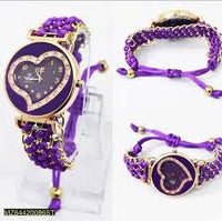 Girl Stainless Steel Bracelet Stylish Watch-Stylish Luxery Watch