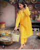 Cultural Chic – Chunri Style Linen Dress for Casual & Festive Wear (2Pc)
