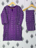 Cultural Chic – Chunri Style Linen Dress for Casual & Festive Wear (2Pc)