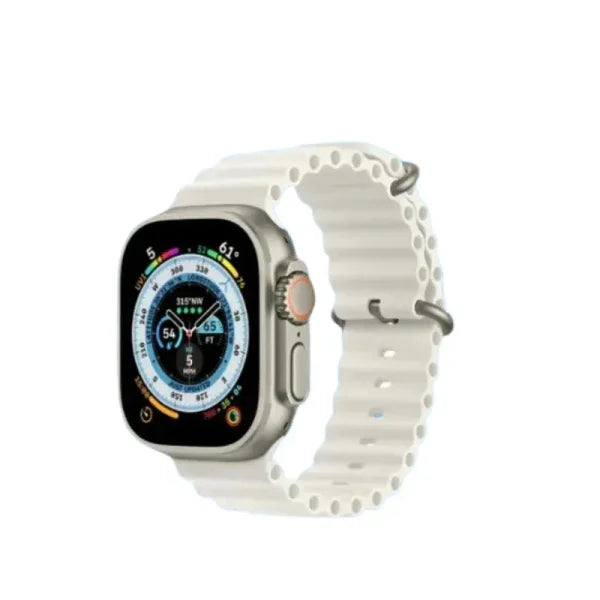 Crown H70 7 + 1 Ultra 2 | Crown H70 Ultra-2 Smart Watch – 7+1 Straps, Cover & Protector, Wireless Charging