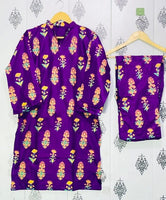 Pretty in Petals – Flower Print Outfit with a Feminine Touch(2Pc)