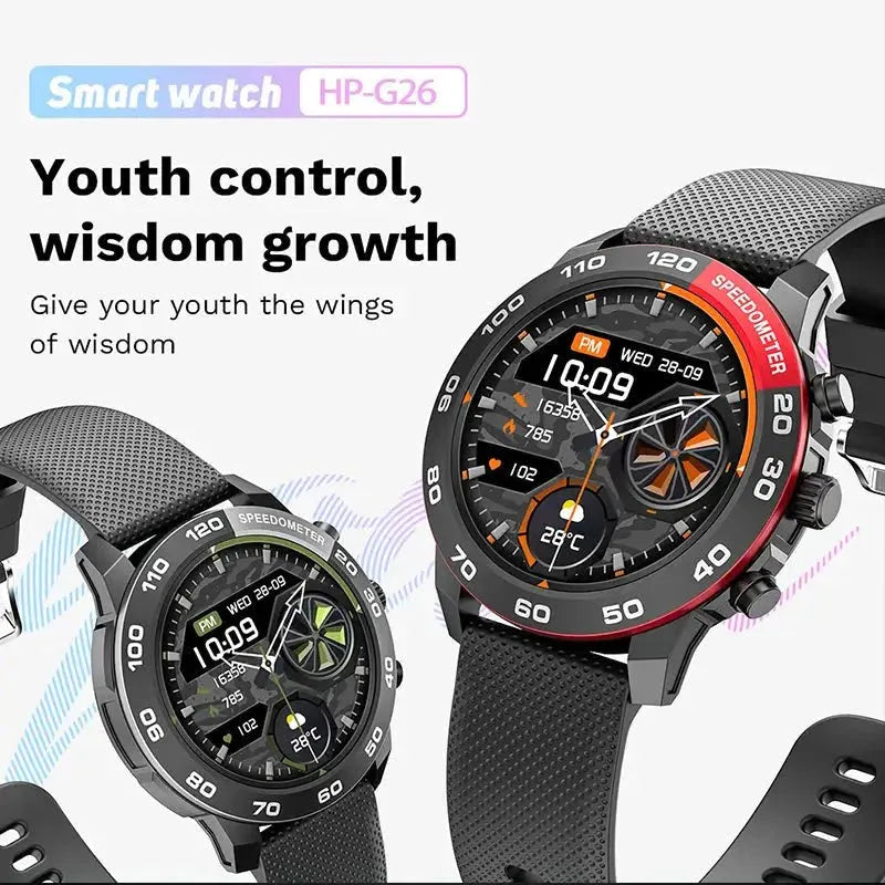 Stylish Smartwatch with Heart Rate, Sleep & Step Monitor