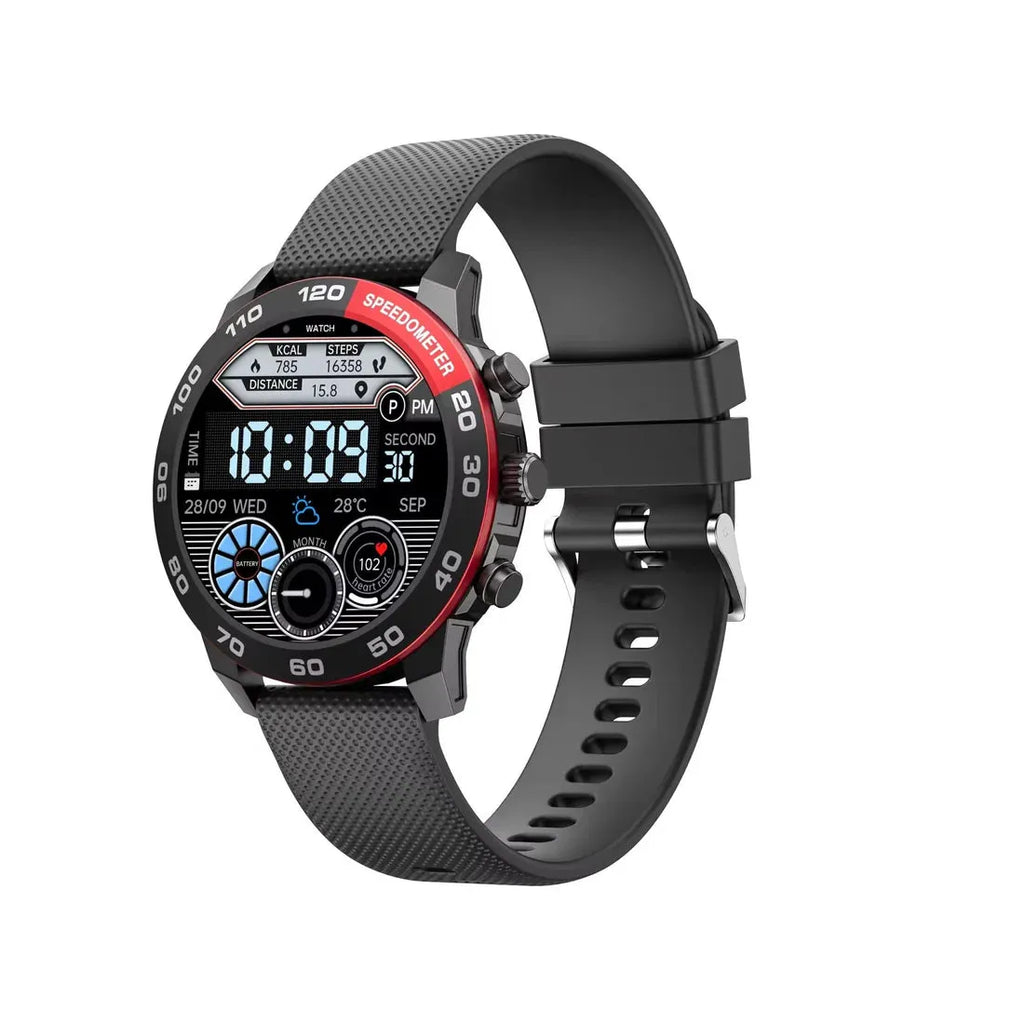Stylish Smartwatch with Heart Rate, Sleep & Step Monitor