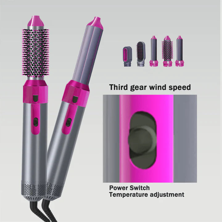 Premium Hot Air Brush (5-in-1)