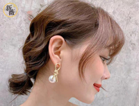 Knot Pearl Earrings Clip On Pearl| Earrings For Women Fashion | Luxury Look