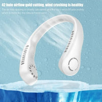New Mini Hanging Neck Fan Portable Neck Free Rechargeable