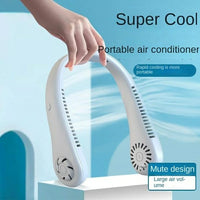 New Mini Hanging Neck Fan Portable Neck Free Rechargeable