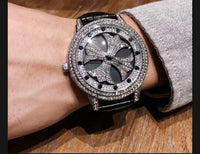 Full Black Aura Quartz Watch – Lightweight Design, , Premium Quality & Finish