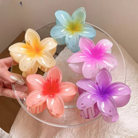 Pack Off 01 Large Sunflower Fashion Girl Hair Clip | Hair Clip For Women | Best Hair Clip