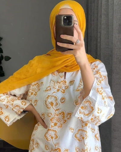 Rangoon Print Dress for Girls || 2Pc For Queens🫶