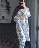 Rangoon Print Dress for Girls || 2Pc For Queens🫶