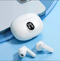 TWS Wireless Earbuds with LED Display ENC Noise Cancellation Bluetooth Earbuds