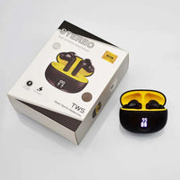 TWS Wireless Earbuds with LED Display ENC Noise Cancellation Bluetooth Earbuds